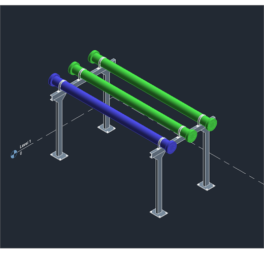 Chilled Water Pipe Header