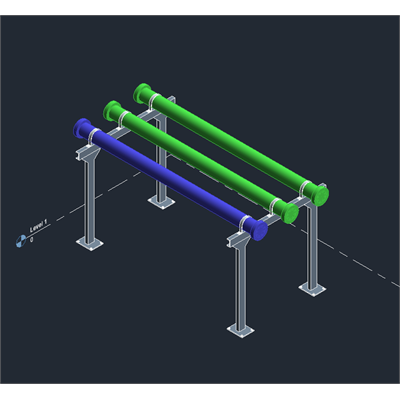 Chilled Water Pipe Header